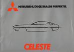 Folder Mitsubishi Celeste 1978, Ophalen of Verzenden, Gelezen, Mitsubishi