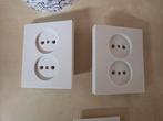 Gira stopcontacten en lichtschakelaars, Doe-het-zelf en Verbouw, Elektra en Kabels, Ophalen, Gebruikt, Stopcontact