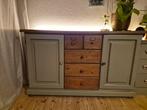 Massief houten vintage dressoir, Huis en Inrichting, Kasten | Dressoirs, Ophalen, 25 tot 50 cm