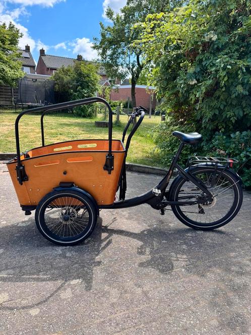 Vogue superior 3 bakfiets, Fietsen en Brommers, Fietsen | Bakfietsen, Zo goed als nieuw, Overige merken, 4 kinderen of meer, Elektrisch