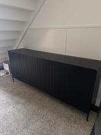 WOOOD New Gravure Dressoir zwart 200cm, Ophalen, Gebruikt