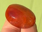 Carneool edelsteen broekzaksteen kornalijn mineralen A, Ophalen of Verzenden, Mineraal