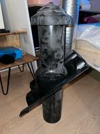 Kunststof Dakdoorvoer / Rioolontluchting Ø131mm, Doe-het-zelf en Verbouw, Dakpannen en Dakbedekking, Ophalen, Kunststof, Zwart