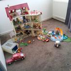 Playmobil poppenhuis, zwembad, garage, ijscoman, auto etc, Kinderen en Baby's, Speelgoed | Playmobil, Ophalen, Gebruikt