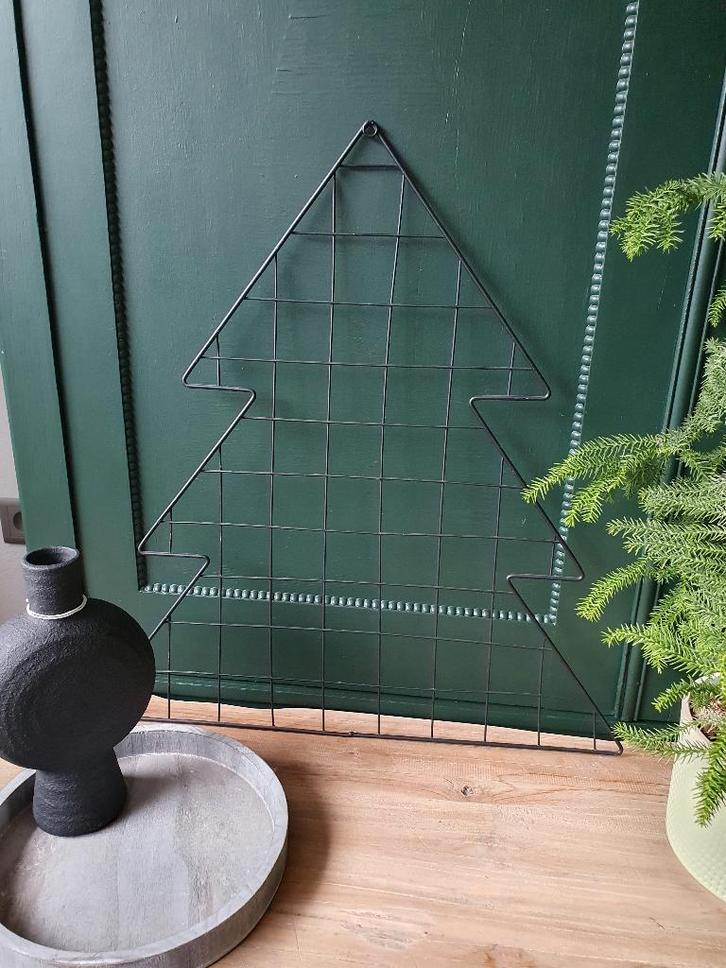 Wandhanger kerstboom zwart, Diversen, Kerst, Nieuw, Ophalen of Verzenden