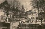 Zevenbergen Markt met Vischbank en veel volk, Verzamelen, Ansichtkaarten | Nederland, Ongelopen, Voor 1920, Noord-Brabant, Verzenden