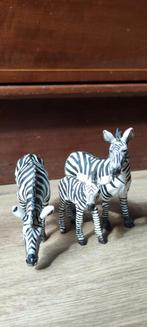 Zebra's schleich, Verzamelen, Dierenverzamelingen, Wild dier, Ophalen of Verzenden, Zo goed als nieuw, Beeldje of Figuurtje