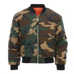 OPRUIMING Fostex Garments MA-1 Bomber jas, Camouflage Woodla, Kleding | Heren, Jassen | Zomer, Nieuw, Ophalen of Verzenden, Fostex