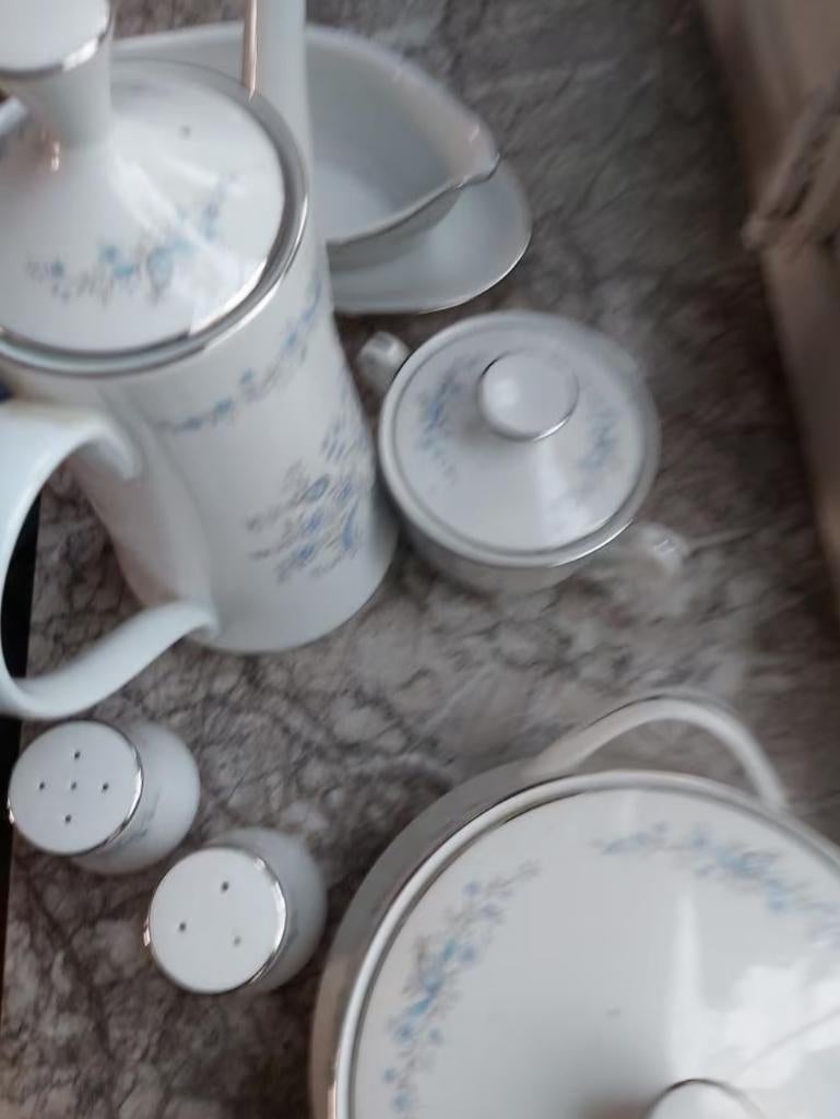 Orient bleu servies, Gebruikt, Overige typen, Ophalen of Verzenden, Overige stijlen
