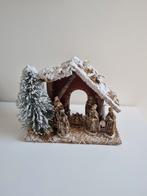 Kerststal met fijne stenen kerstfiguren made in Italy., Ophalen of Verzenden, Zo goed als nieuw