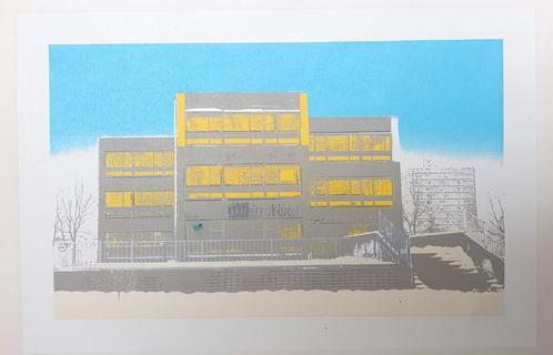 Twee kleine prentjes, Antiek en Kunst, Kunst | Litho's en Zeefdrukken, Ophalen