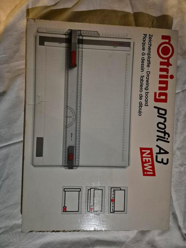 Rotring Tekenbord profil A3, Doe-het-zelf en Verbouw, Tekentafels, Zo goed als nieuw, Minder dan 130 cm, Ophalen of Verzenden