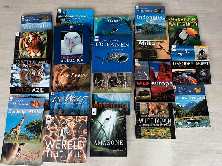 WNF boeken, NIEUW, 22 stuks, Boeken, Natuur, Nieuw, Natuur algemeen, Ophalen