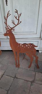 Metalen Tuinbeeld Set - Herten, Ophalen of Verzenden, Nieuw