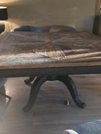 Riviera Maison tafel 150x 150, Huis en Inrichting, Tafels | Eettafels, Ophalen, Gebruikt, Teakhout, Landelijk