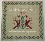 Merklappen, zelf borduren met telpatronen - 132684/5/A/B/6, Ophalen of Verzenden, Zo goed als nieuw, Borduren en Naaien