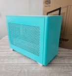 Nieuwe CoolerMaster NR200p cyan/blauw met glazen zijpaneel, Computers en Software, Computerbehuizingen, Ophalen of Verzenden, Nieuw