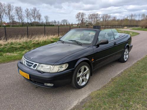 Saab 9-3 2.0 I Cabrio AUT 1999 Blauw, Auto's, Saab, Particulier, Benzine, Cabriolet, Automaat, Geïmporteerd, Blauw, Voorwielaandrijving