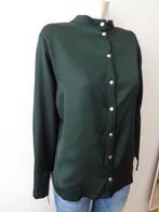 Zgan prachtige flessengroene blouse Maison Scotch maat L, Kleding | Dames, Blouses en Tunieken, Maat 42/44 (L), Zo goed als nieuw