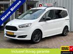 Ford Tourneo Courier 1.0 Titanium | EERSTE EIGENAAR | VOLLED, Auto's, Voorwielaandrijving, Gebruikt, Leder en Stof, Wit