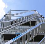 Euroscaffold trappentoren 135 x 250 x 10,2m werkhoogte, Doe-het-zelf en Verbouw, Steigers, Nieuw, Rolsteiger of Kamersteiger, 5 meter of hoger