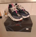 Versace Chain Reaction Sneakers, Zwart, Ophalen of Verzenden, Versace, Sneakers of Gympen