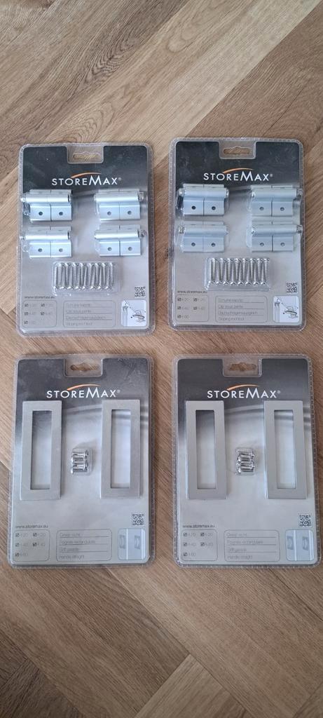 Storemax schuine kapclips & handgrepen, Doe-het-zelf en Verbouw, Hang- en Sluitwerk, Nieuw, Overige typen, Overige materialen