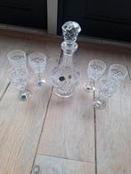 Kristal Glas Set Bohemia - Karaffen Set, Antiek en Kunst, Ophalen of Verzenden