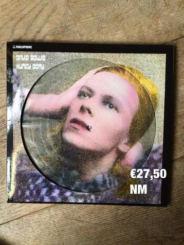 David Bowie- hunky dory (picture disc + poster) beschikbaar voor biedingen