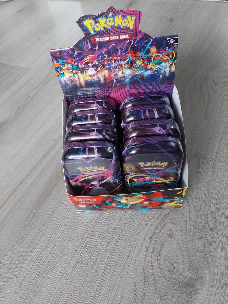 Pokémon mega evolutions mini tin 8x NIEUW!!, Hobby en Vrije tijd, Verzamelkaartspellen | Pokémon, Nieuw, Overige typen, Ophalen of Verzenden