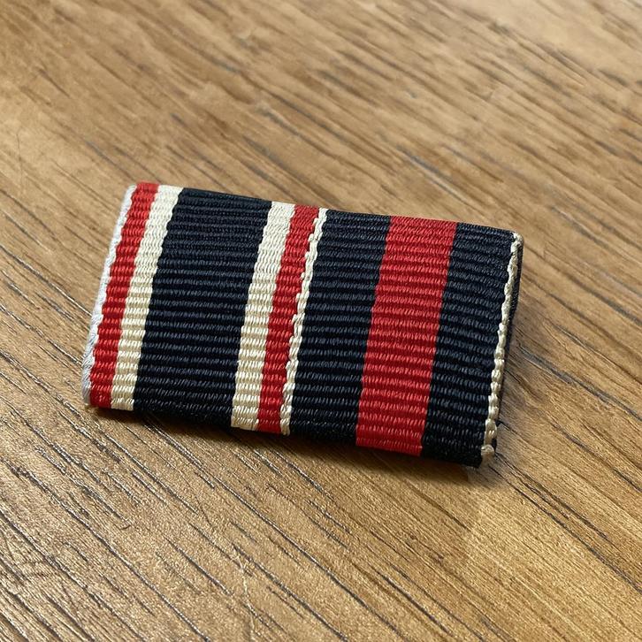 2-delige 'lintspange' Voor de Kvk 2e Klasse WO2, Verzamelen, Militaria | Tweede Wereldoorlog, Landmacht, Lintje, Medaille of Wings