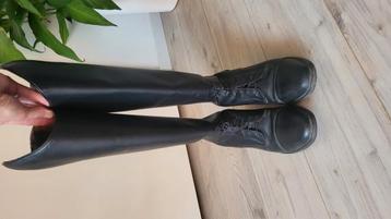 Leren paardrijlaarzen zgan maat 42 beschikbaar voor biedingen