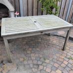 Houten tuintafel 150 x 90 cm, Tuin en Terras, Tuintafels, Ophalen, Gebruikt, Rechthoekig, Hout