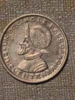 Panama 1/10 Balboa 1953, Ophalen of Verzenden, Midden-Oosten, Losse munt, Zilver