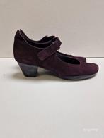 Donkerpaars leren schoen met hak. ARCHE., Kleding | Dames, Schoenen, Pumps, Overige kleuren, Ophalen of Verzenden, Arche