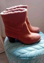 Sacha gevoerde enkellaarsjes bruin cognac 39, Bruin, Lage of Enkellaarzen, Ophalen of Verzenden, Zo goed als nieuw