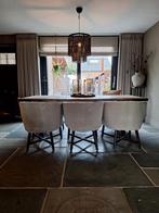 6 eetkamerstoelen van Luksa Home, Huis en Inrichting, Tafels | Eettafels, Ophalen, Minder dan 50 cm, Overige materialen, Minder dan 50 cm