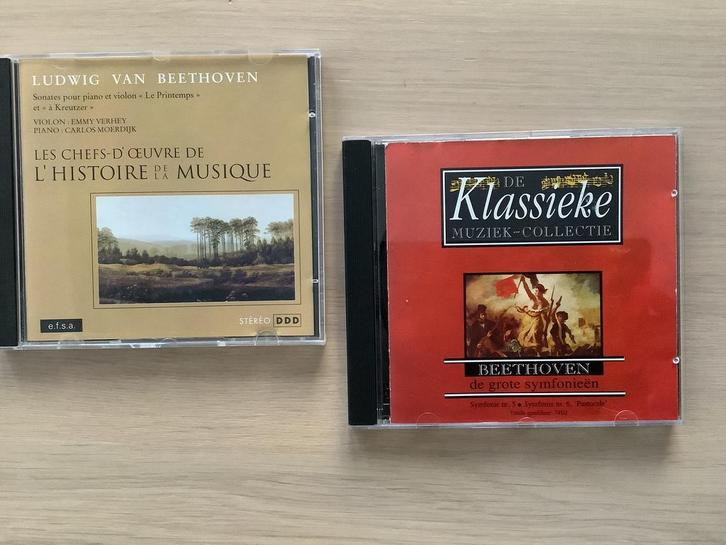 2 CD’s Ludwig van Beethoven, Cd's en Dvd's, Cd's | Klassiek, Ophalen of Verzenden