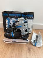 Te koop: Nijdam verstelbare schaatsen, maat 34-37., Sport en Fitness, Schaatsen, Ophalen of Verzenden, Zo goed als nieuw, IJshockeyschaatsen