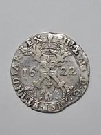 Brabant Philips IV patagon 1622 Antwerpen, Vóór koninkrijk, Verzenden, Zilver, Overige waardes