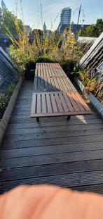 terras tafel, Tuin en Terras, Tuintafels, Ophalen, Gebruikt, Rechthoekig, Hout