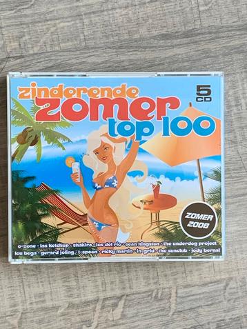 Zinderende Zomer Top 100 - 5CD Verzamelalbum beschikbaar voor biedingen