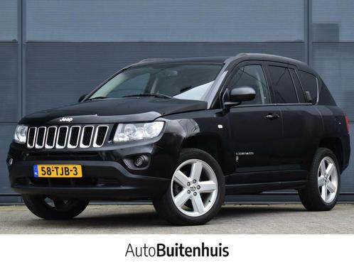Jeep Compass 2.0 Limited |STOELVERW.|LEDER|NAVI|CLIMATE|CRUI, Auto's, Jeep, Bedrijf, Te koop, Compass, ABS, Airbags, Airconditioning