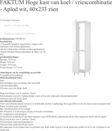 Ikea Faktum keukenelementen - afbeelding 5