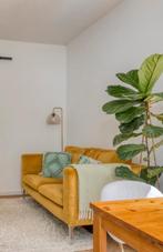 Leuke velvet gouden bank!, Ophalen, 150 tot 200 cm, Velvet, Tweepersoons