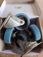 Industriële oude non marking zwenkwielen, Doe-het-zelf en Verbouw, Zwenkwielen, Ophalen of Verzenden, Gebruikt