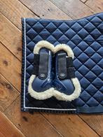 Navy blauwe bont peesbeschermers COB, Dieren en Toebehoren, Ophalen of Verzenden, Zo goed als nieuw