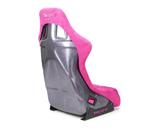 NRG Prisma Wonda Alcantara Roze Fuchsia Kuipstoel Sportstoel, Auto diversen, Tuning en Styling, Ophalen of Verzenden