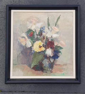 schilderij stilleven bloemen J. van der Zee beschikbaar voor biedingen