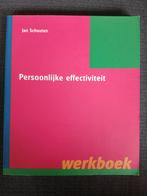Werkboek persoonlijke effectiviteit, Jan Schouten, Ophalen of Verzenden, Nieuw, Jan Schouten